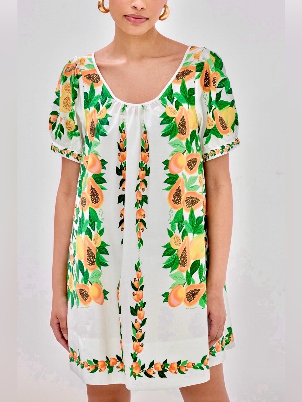 NWT Farm Rio Scarf Salad Scarf Mini Dress